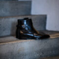 ENZO BONAFE (エンツォボナフェ) ART.EB-13 Jodhpur Boots Du Puy Vitello デュプイ社ボックスカーフ ジョッパーブーツ NERO (ブラック)  2024秋冬新作のイメージ