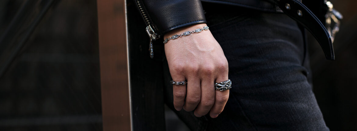 Balvenie Wilhelm (バルヴェニー ヴィルヘルム) CAVALIER BRACELET 925 SILVER WHITE DIAMOND キャバリエ ブレスレット SILVER WHITE DIAMOND (シルバー × ホワイトダイヤモンド) Made In England (イギリス製) 【ご予約受付中】のイメージ