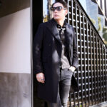 BELVEST (ベルベスト) NEW CLASSIC POLO COAT ニュークラシック ポロコート Vintage Wool ヴィンテージウール ポロコート BLACK (ブラック) Made in italy (イタリア製) 2024秋冬新作 【入荷しました】【フリー分発売開始】愛知 名古屋 Alto e Diritto altoediritto アルトエデリット