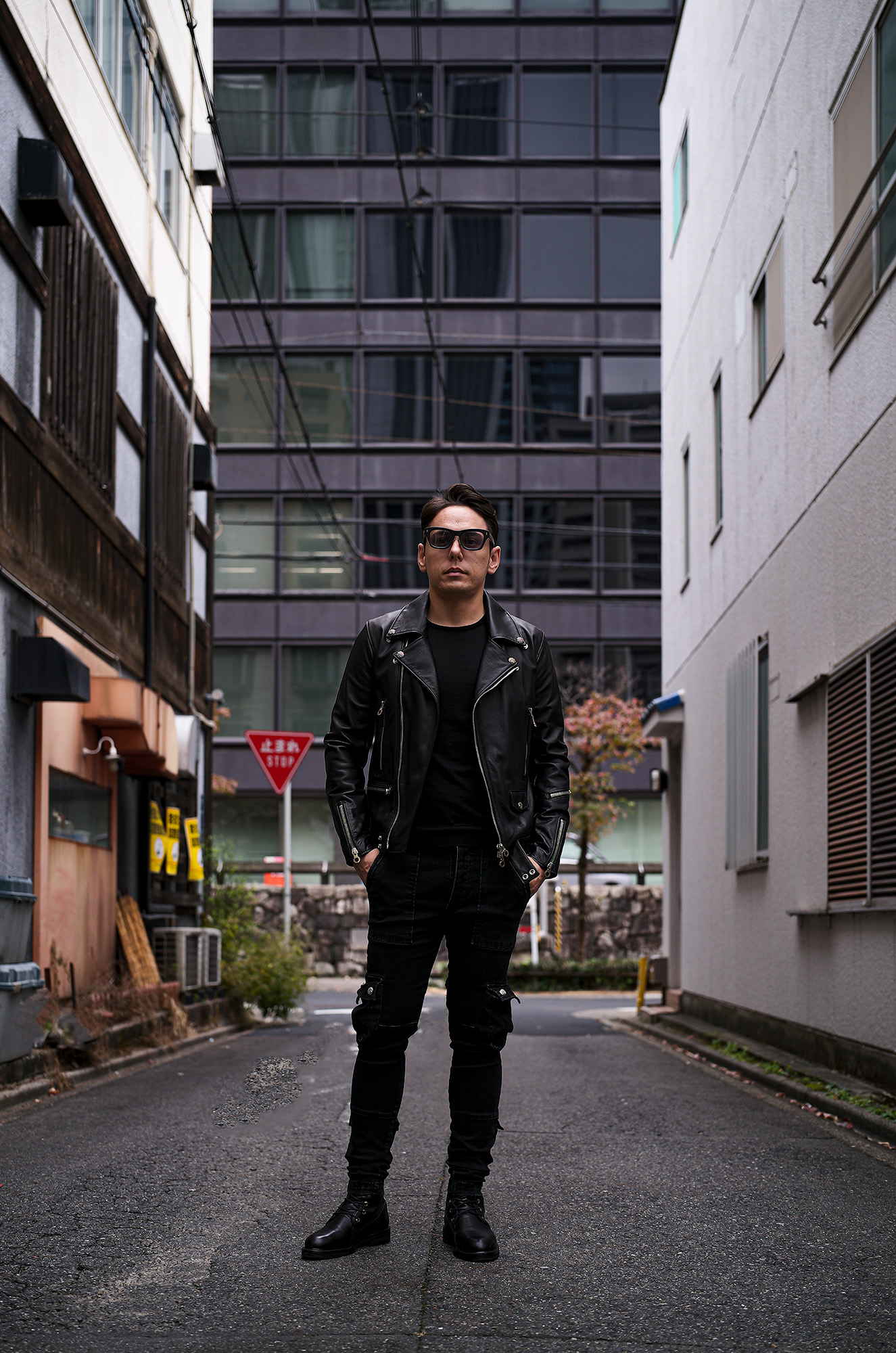 FIXER × CASABLANCA SPECTACLES "SUBPOP" ACETATE FLAME 925 SILVER MATTE BLACK // PRISONER "ID2410" DOUBLE RIDERS 925 SILVER ANSHAR CALF BLACK // PRISONER "ID1115" CARGO PANTS 925 SILVER BLACK // PRISONER ID2017 COMBAT BOOTS 925 SILVER ASTARTE CALF BLACK CALF プリズナー ダブルライダース カーゴパンツ コンバットブーツ フィクサー カサブランカ サブポップ マットブラック 愛知 名古屋 Alto e Diritto altoediritto アルトエデリット