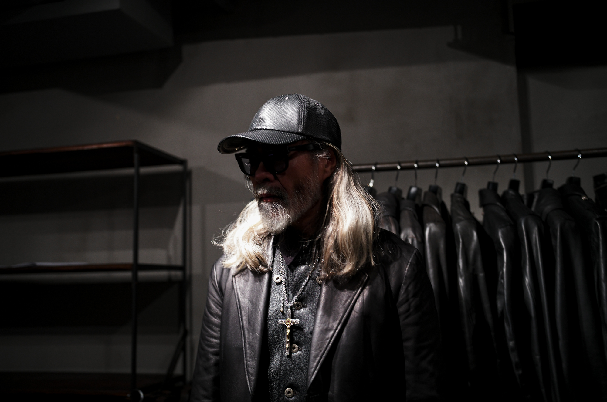 ISAMU KATAYAMA BACKLASH The Line "T-284" 925 STERLING SILVER PYTHON LEATHER CAP BLACK 2025 【ご予約開始】 イサムカタヤマバックラッシュ ザライン 925シルバー 愛知 名古屋 Alto e Diritto altoediritto アルトエデリット パイソン キャップ レザーキャップ