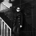 PRISONER (プリズナー) ID2020 WOOL PEA COAT 925 SILVER (ID2020 ウール ピーコート 925シルバー) ウール ピーコート BLACK (ブラック)のイメージ