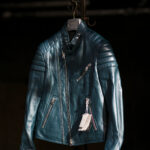 TOM FORD GRAIN LEATHER ZIP BIKER DARK TEAL 2024AW トムフォード グレインレザー ジップバイカー ダークティール ダブルライダース　セミダブルライダース　レザージャケット ライダースジャケット 愛知 名古屋 Alto e Diritto altoediritto アルトエデリット 新色 入荷