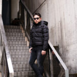 Volturno (ヴォルトゥルノ) Nylon Down Jacket ナイロン ダウンジャケット BLACK (ブラック) 愛知 名古屋 Alto e Diritto altoediritto アルトエデリット