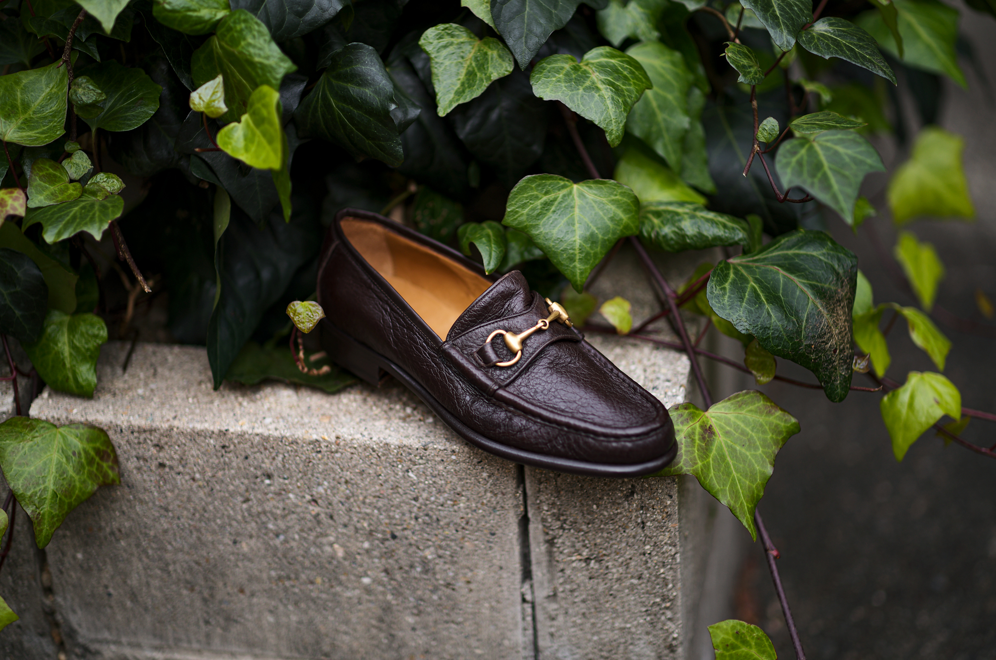 ENZO BONAFE "ART.2695V/C" Horse Bit Loafer PECCARY DARK BROWN エンツォボナフェ ホースビット ローファー 愛知 名古屋 Alto e Diritto altoediritto アルトエデリット ペッカリー