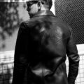 Balvenie Wilhelm (バルヴェニー ヴィルヘルム) No.04 LEATHER SHIRTS 925 SILVER (ナンバーゼロフォー レザーシャツ 925シルバー) COW LEATHER (カウレザー) レザー シャツ ジャケット BLACK (ブラック) Made In England (イギリス製) 【ご予約受付中】のイメージ