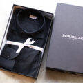 BORRIELLO “MADE TO MEASURE” NEW YORK Popeline Stretch BLACK 2025のイメージ