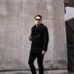 TOM FORD (トムフォード) MELTON PEACOAT (メルトン Pコート) ウール メルトン ピーコート BLACK (ブラック) Made in italy (イタリア製) 愛知　名古屋 Alto e Diritto altoediritto アルトエデリット