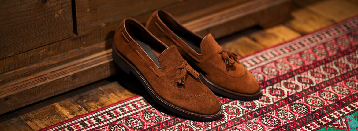 WH "WHSCT-0500S JANUS CALF Tassel Loafer POLO BROWN 2025 【Size 9】ダブルエイチ タッセルローファー ポロブラウン 愛知　名古屋 Alto e Diritto altoediritto アルトエデリット