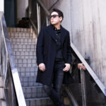 BELVEST (ベルベスト) NEW CLASSIC POLO COAT ニュークラシック ポロコート Vintage Wool ヴィンテージウール ポロコート BLACK (ブラック) Made in italy (イタリア製) 愛知 名古屋 Alto e Diritto altoediritto アルトエデリット