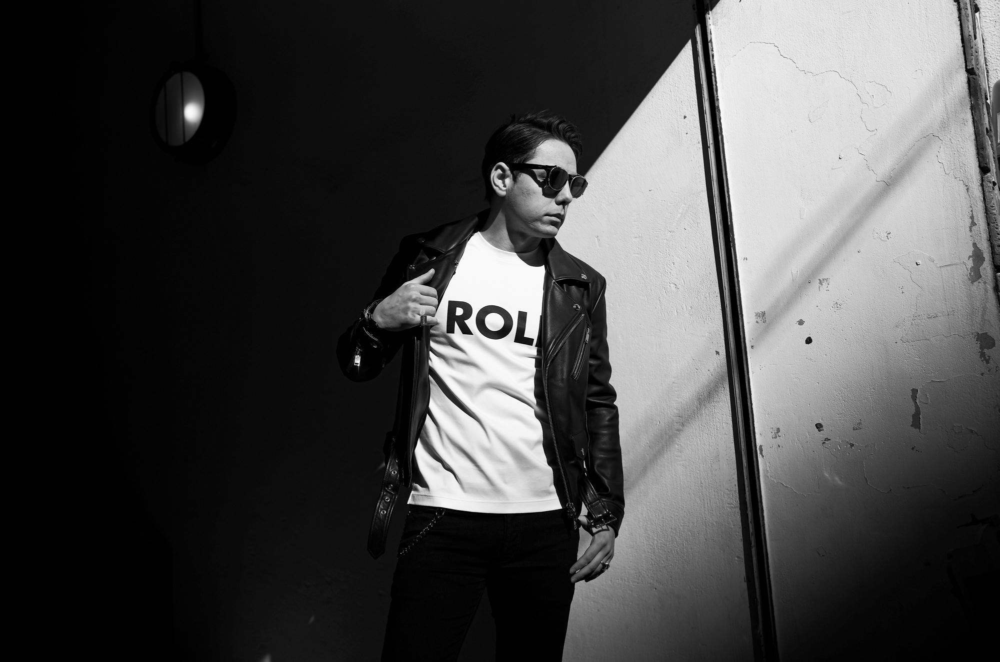 ROLL × FIXER FTS-12 "ROLL" Logo Print T-shirt WHITE ロウル ロール フィクサー ロゴプリント ホワイト Tシャツ エフティーエス12 愛知 名古屋 Alto e Diritto altoediritto アルトエデリット