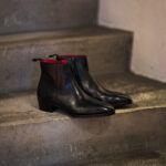 WH "WHA-6900" ANNONAY FUNCHAL Side Zip Boots BLACK 2025 【Size 7】ダブルエイチ サイドジップブーツ ブラック 愛知　名古屋 Alto e Diritto altoediritto アルトエデリット