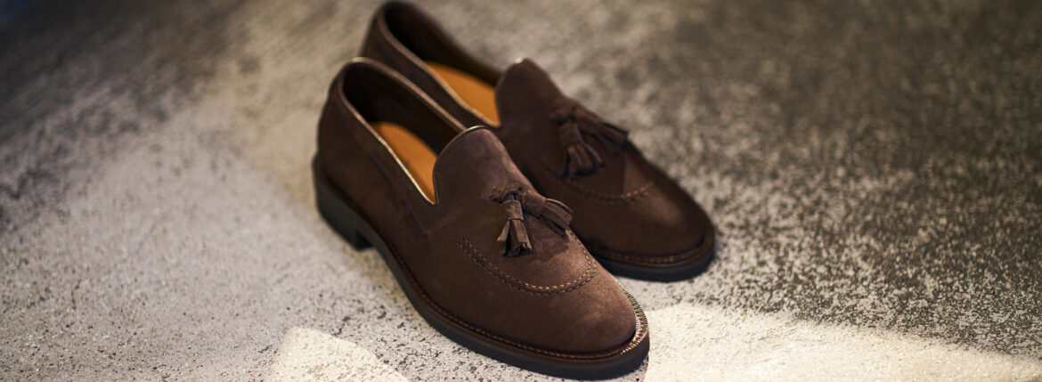 WH "WHSCT-0500S ILCEA Tassel Loafer DARK BROWN 2025 【7.5】 ダブルエイチ タッセルローファー ダークブラウン 愛知　名古屋 Alto e Diritto altoediritto アルトエデリット