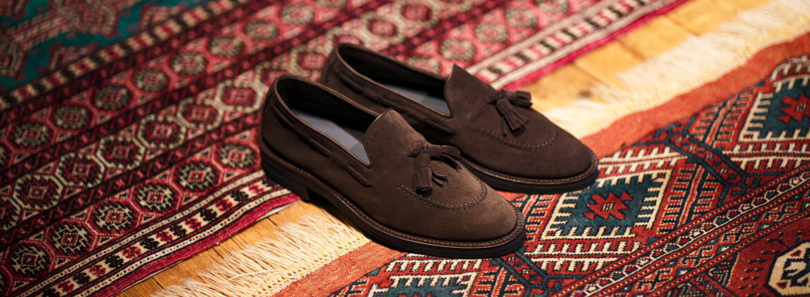 WH "WHSCT-0500S ILCEA Tassel Loafer DARK BROWN 2025 【Size 7】 ダブルエイチ タッセルローファー ダークブラウン 愛知　名古屋 Alto e Diritto altoediritto アルトエデリット