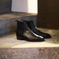 WH “WHSCT-6900” FUNCHAL Side Gore Boots BLACK 2025 【Size 9】のイメージ