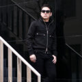 Balvenie Wilhelm (バルヴェニー ヴィルヘルム) No.15 A-1 TYPE BLOUSON 925 SILVER (A-1 タイプ ブルゾン 925シルバー) フライトジャケット BLACK (ブラック) 【ご予約受付中】のイメージ