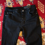 PRISONER ID5511 SKINNY JEANS 925 SILVER BLACK・01 BLACK・02 プリズナー スキニー ジーンズ 925シルバー ストレッチ デニムパンツ ブラック 愛知 名古屋 Alto e Diritto altoediritto アルトエデリット